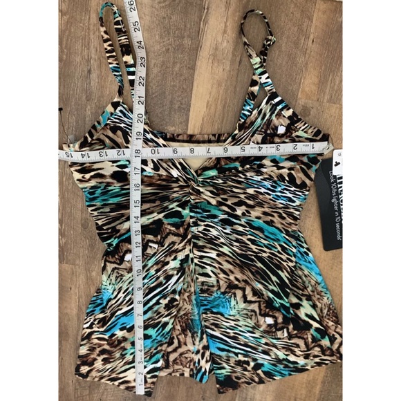 NEW Miraclesuit Love Knot Tankini Top 8 Magicsuit - Picture 4 of 8